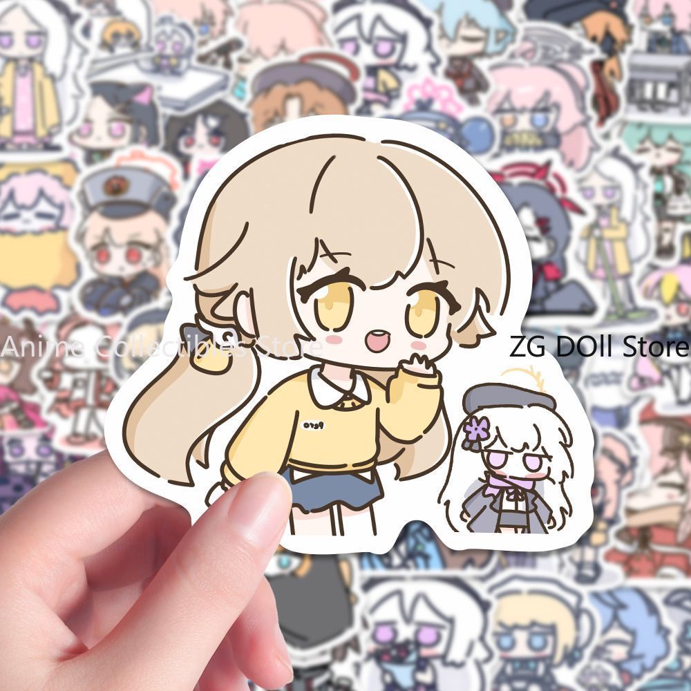 Laptop Accessories Stickers - 80 STKS Anime Blauw Archief Sorasaki