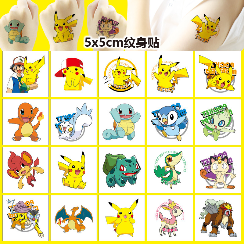 Laptop Accessories All - 5*5 cm 20 stks Pokemon Pikachu