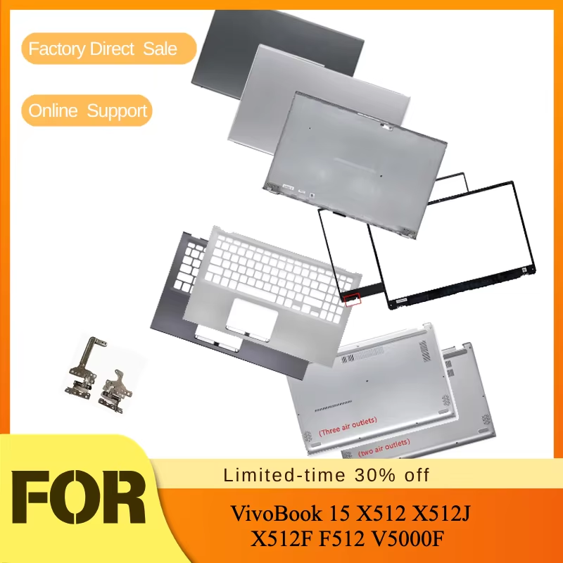 Laptop Accessories For Asus Vivobook - Palmsteun/onderste accessoires/laptophoes/LCD-achterkant/voorpaneel voor ASUS VivoBook 15