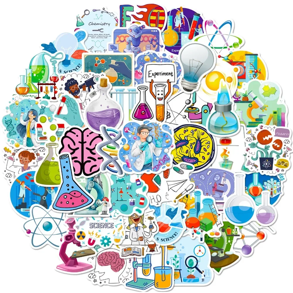 50 Stuks Cartoon Science Lab S - Laptop Accessories Kids recensie en prijs