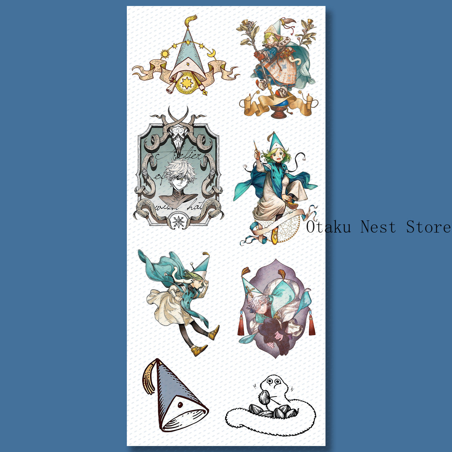 Anime Heksenhoed Atelier Coco  - Laptop Accessories Stickers recensie en prijs