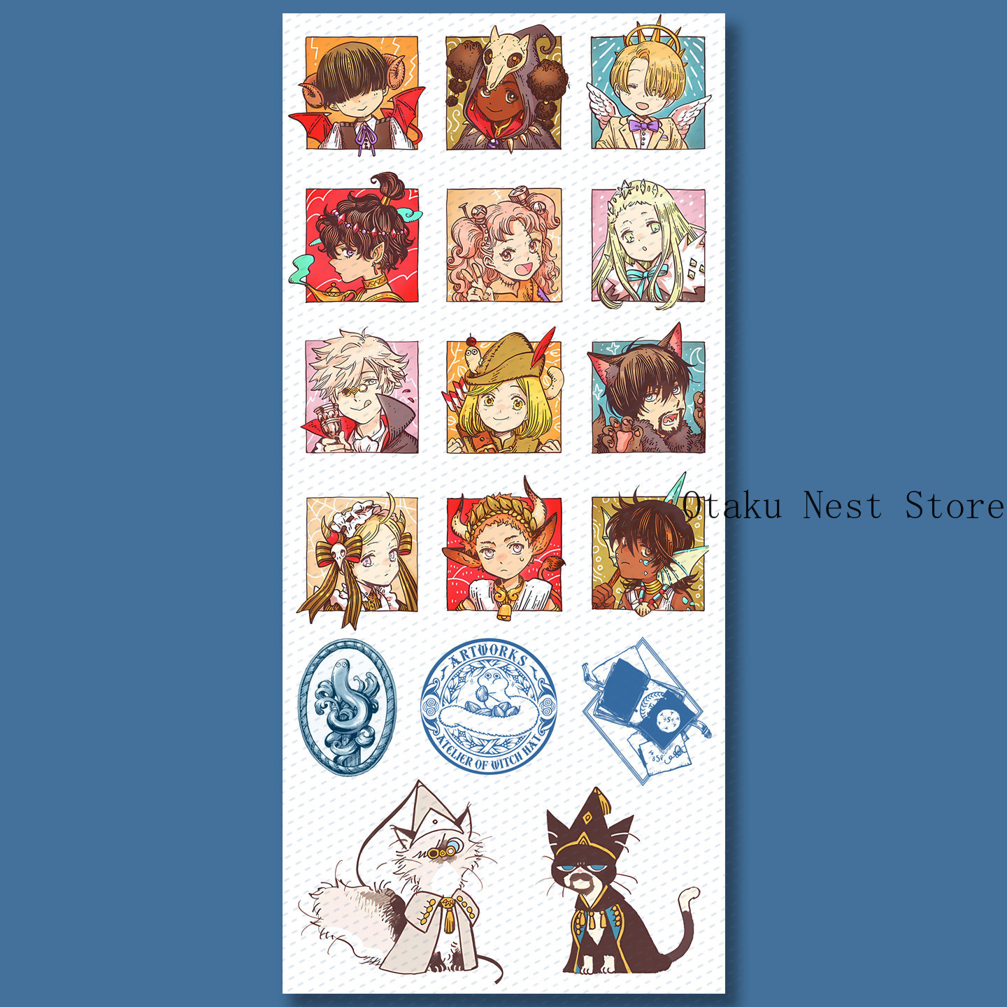 Anime Heksenhoed Atelier Coco  - Laptop Accessories Stickers recensie en prijs