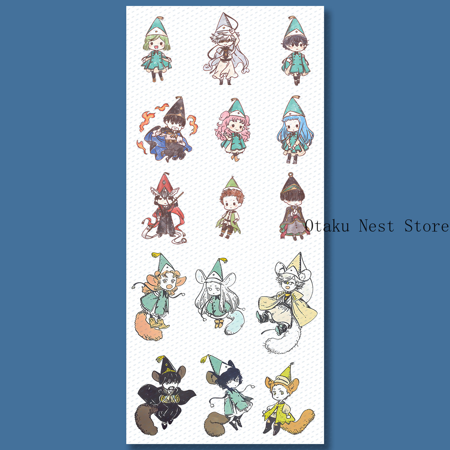 Anime Heksenhoed Atelier Coco  - Laptop Accessories Stickers recensie en prijs