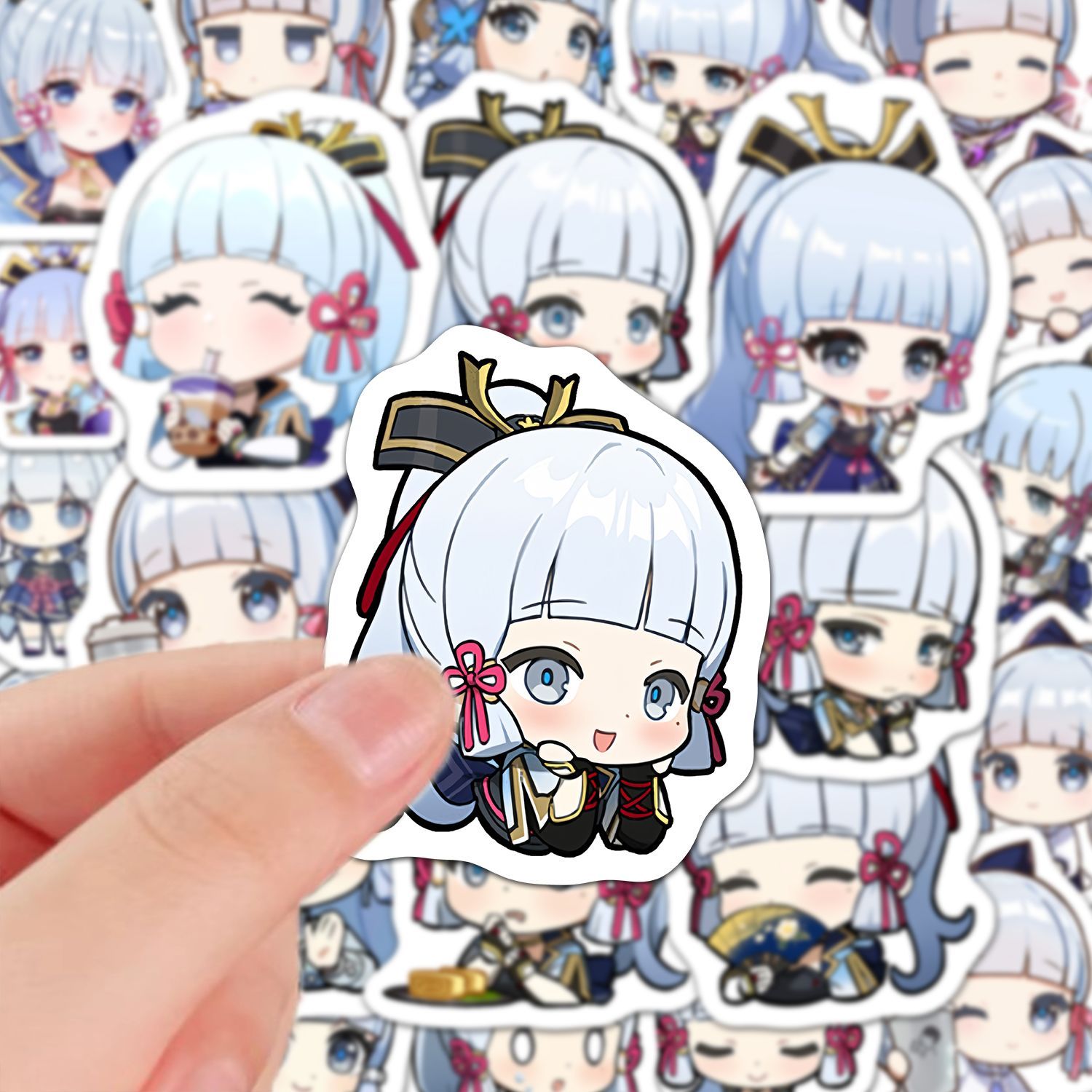 Kamisato Ayaka 60 stuks Genshi - Laptop Accessories Stickers recensie en prijs