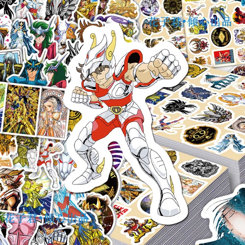 101 stuks Saint Seiya Anime St - Laptop Accessories Stickers recensie en prijs