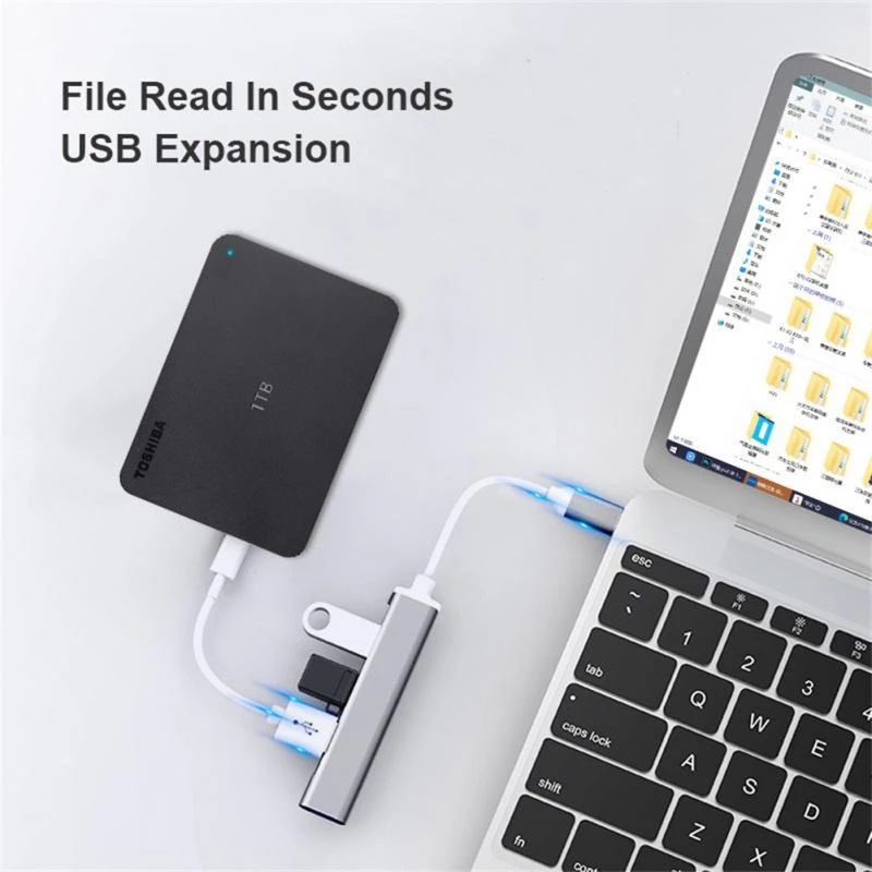 4-in-1 Type-C Extender Hub 4-p - Laptop Accessories Hub recensie en prijs