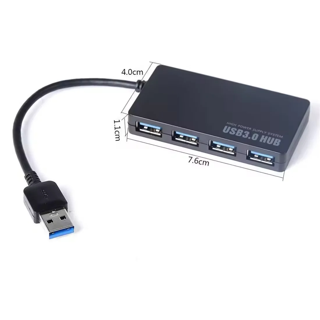 High-Speed USB 2.0 Hub 4-poort - Laptop Accessories Hub recensie en prijs