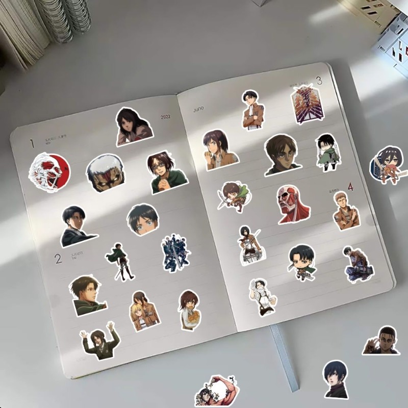60 stuks Attack on Titan Anime - Laptop Accessories All recensie en prijs