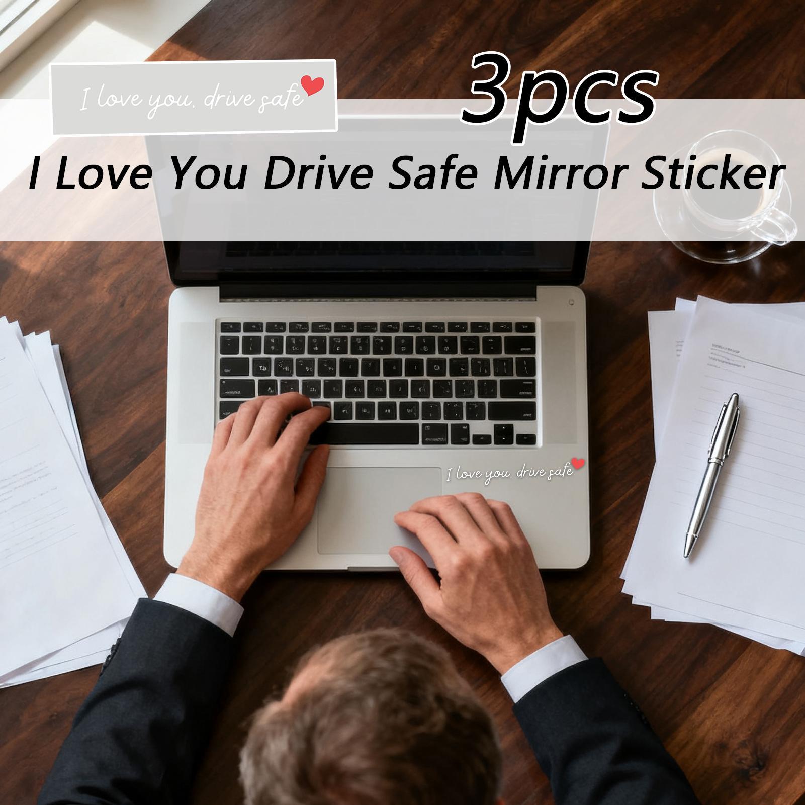 Achteruitkijkspiegelsticker 3- - Laptop Accessories Stickers recensie en prijs