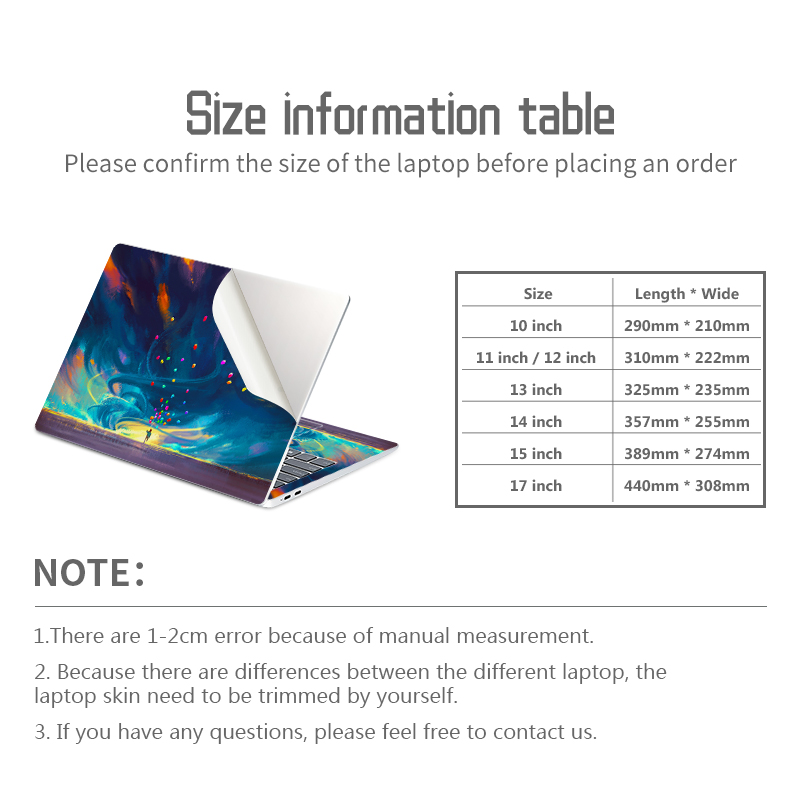 Diy Laptop Skins Stickers Note - Laptop Accessories Msi recensie en prijs