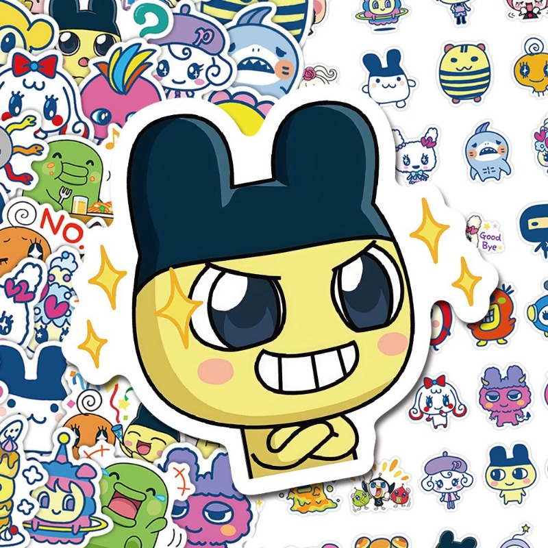 Japanse Tamagotchi-stickers El - Laptop Accessories Stickers recensie en prijs