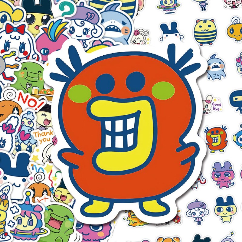 Japanse Tamagotchi-stickers El - Laptop Accessories Stickers recensie en prijs