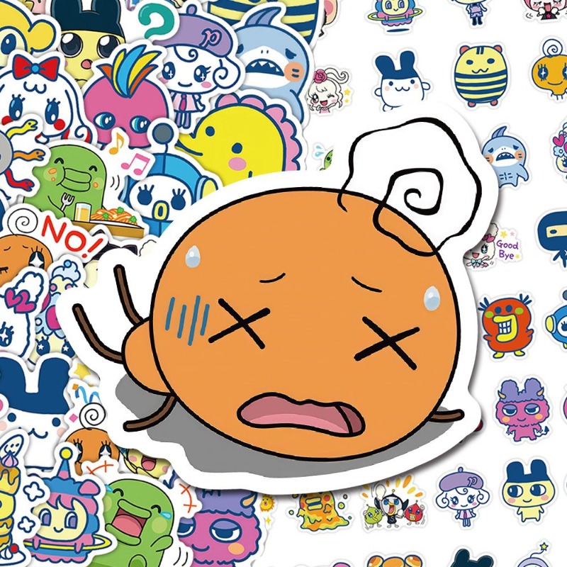 Japanse Tamagotchi-stickers El - Laptop Accessories Stickers recensie en prijs