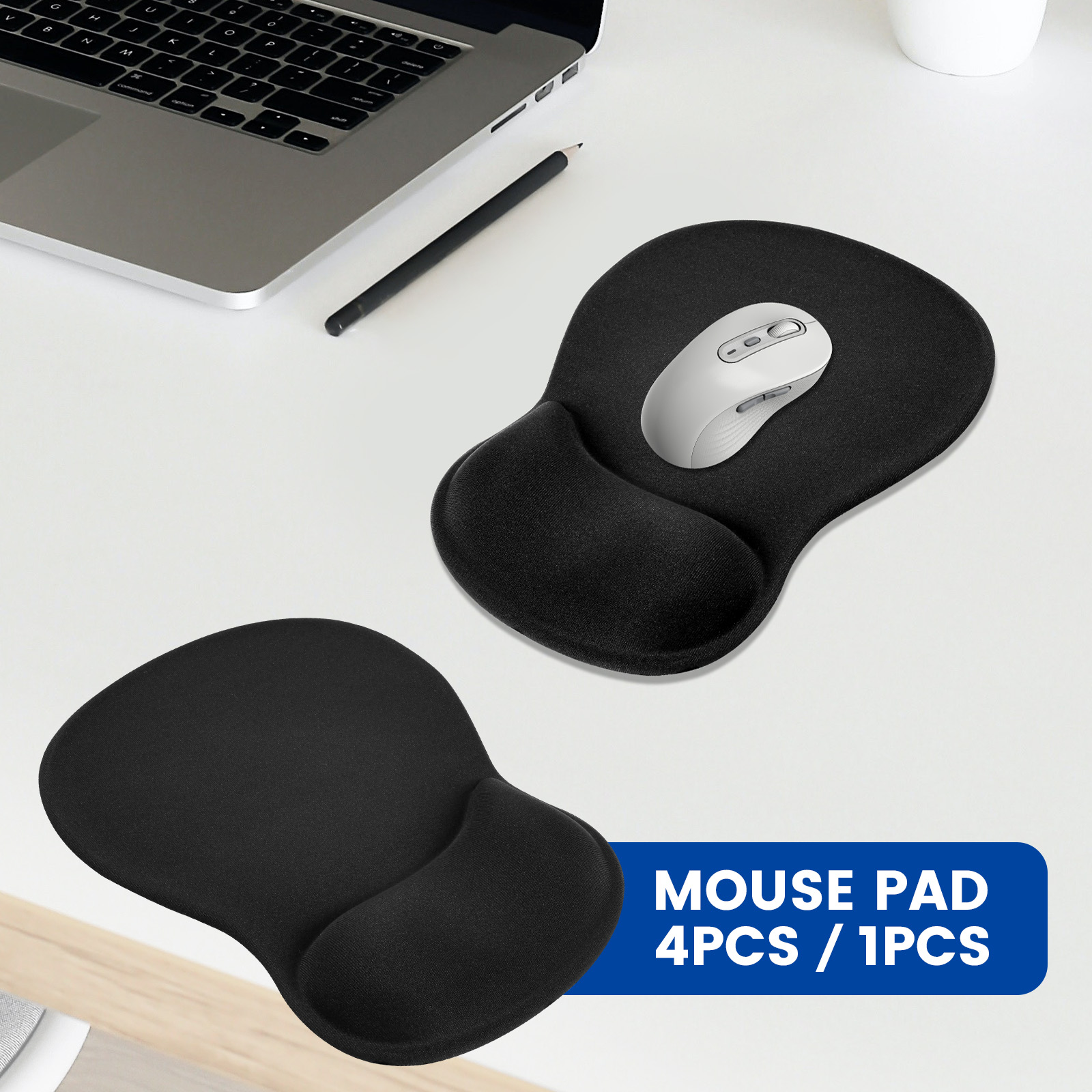 1/4 Stuks Ergonomische Muismat - Laptop Accessories For Wrist Support recensie en prijs