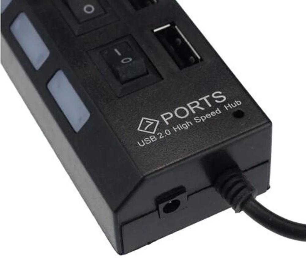 7-poorts USB 2.0 hubsplitter v - Laptop Accessories All recensie en prijs
