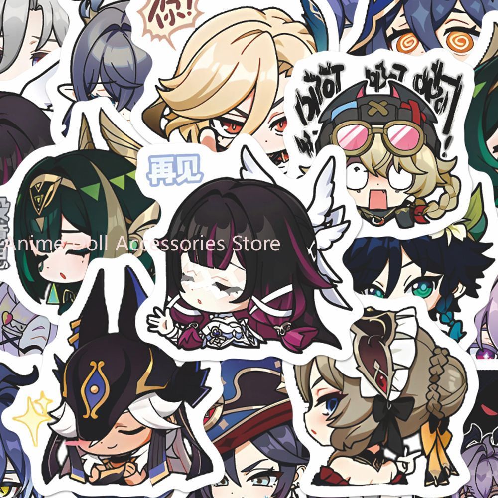64PCS Genshin Impact Moon Maid - Laptop Accessories All recensie en prijs