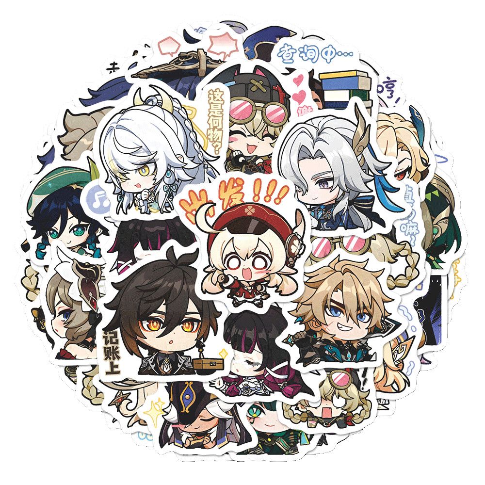 64PCS Genshin Impact Moon Maid - Laptop Accessories All recensie en prijs
